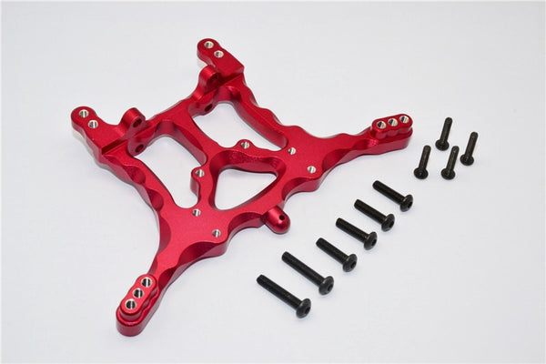 Traxxas Craniac Aluminum Rear Shock Tower - 1Pc Set Red