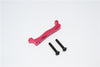 Traxxas Craniac Aluminum Rear Shock Stay Mount - 1Pc Set Red