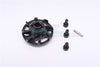 Traxxas Craniac Aluminum Spur Gear Adapter (For Original Spur Gear) - 1Pc Set Black