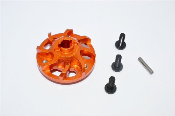 Traxxas Craniac Aluminum Spur Gear Adapter (For Original Spur Gear) - 1Pc Set Orange