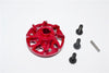 Traxxas Craniac Aluminum Spur Gear Adapter (For Original Spur Gear) - 1Pc Set Red