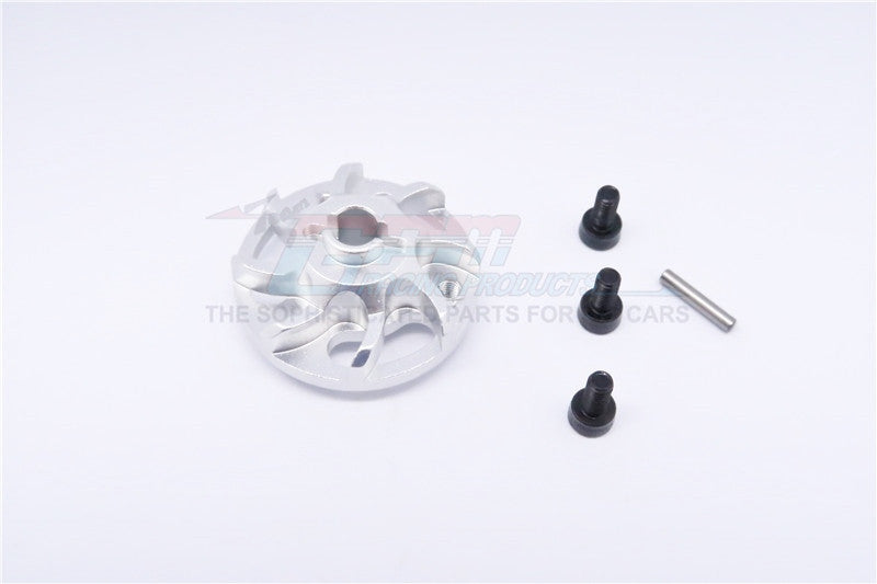Traxxas Craniac Aluminum Spur Gear Adapter (For Original Spur Gear) - 1Pc Set Silver