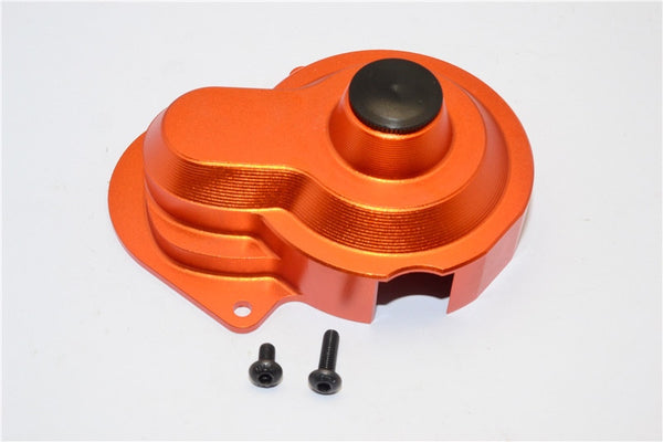 Traxxas Craniac Aluminum Transmission Spur Gear Cover - 1Pc Set Orange