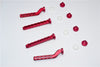 Traxxas Craniac Aluminum Front & Rear Magnet Body Post - 4Pcs Set Red