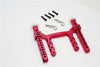 Traxxas Craniac Aluminum Rear Body Post Mount With Delrin Post - 1 Set Red