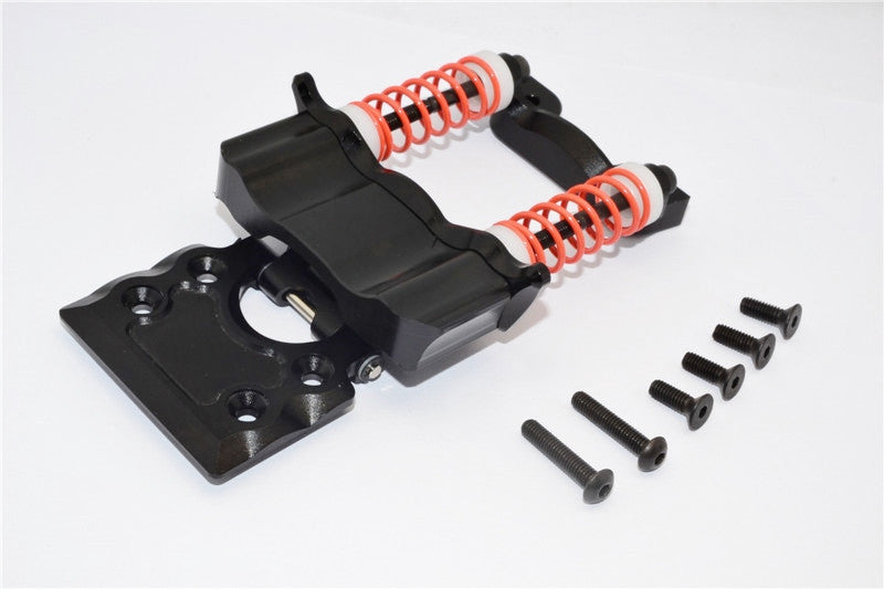 Traxxas Craniac Aluminum Front Bumper - 1 Set Black