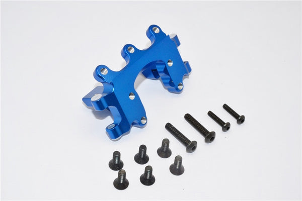 Traxxas Craniac Aluminum Front Bumper Mount - 1Pc Set Blue