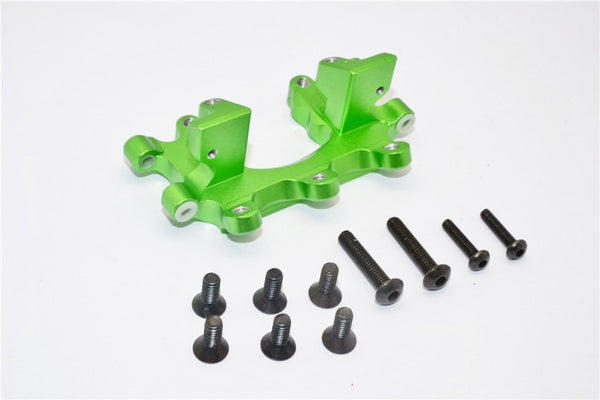 Traxxas Craniac Aluminum Front Bumper Mount - 1Pc Set Green