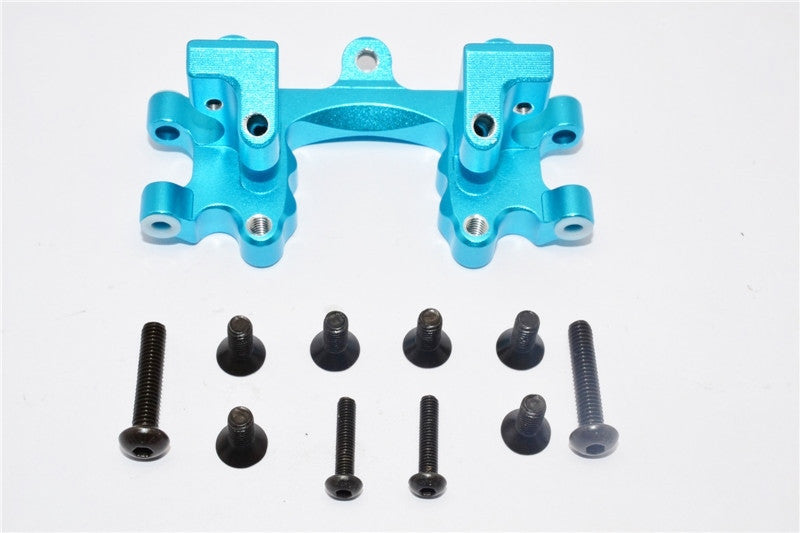 Traxxas Craniac Aluminum Front Bumper Mount - 1Pc Set Sky Blue