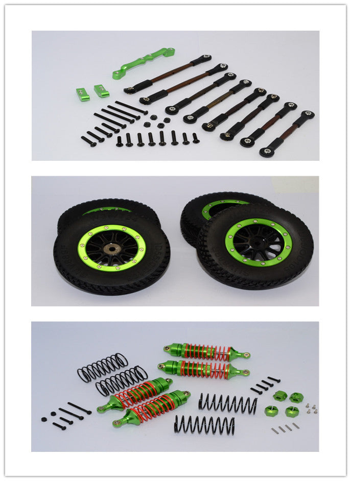 Traxxas Craniac On-Road Setting Component Combo Pack (Plastic Wheels 10 Poles) - 1 Set Green