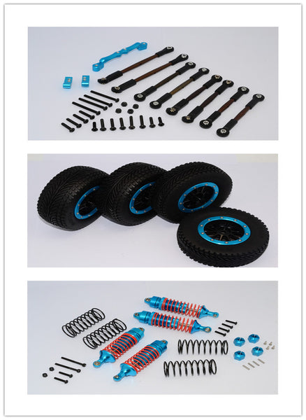 Traxxas Craniac On-Road Setting Component Combo Pack (Plastic Wheels 10 Poles) - 1 Set Sky Blue