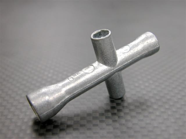 Cross Wrench (Dimension Of Holes Of 4mm, 5mm, 5.5mm, 7mm) - 1Pc