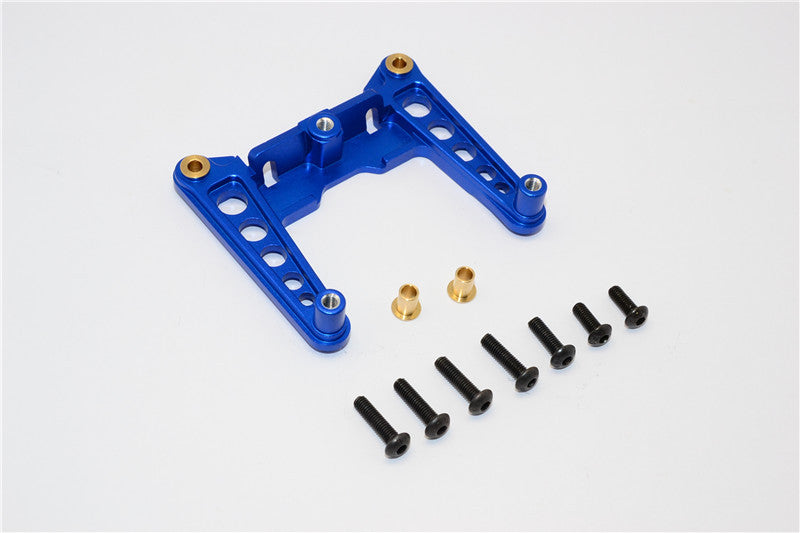 Tamiya DF-01 Aluminum Front Shock Tower - 1Pc Set Blue