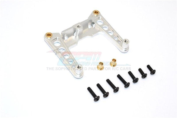 Tamiya DF-01 Aluminum Front Shock Tower - 1Pc Set Silver