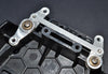Tamiya DF01 / TA01 / TA02 / M1025 Aluminum Steering Assembly With Bearings - 1 Set Black