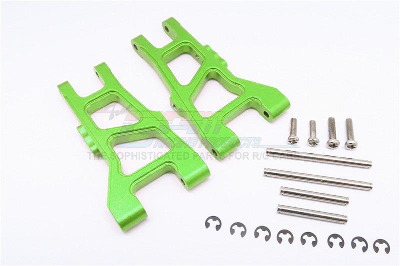 Tamiya DF-01 Aluminum Front Suspension Arm - 1Pr Set Green