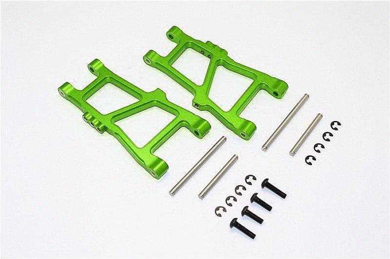 Tamiya DF-01 Aluminum Rear Suspension Arm - 1Pr Set Green