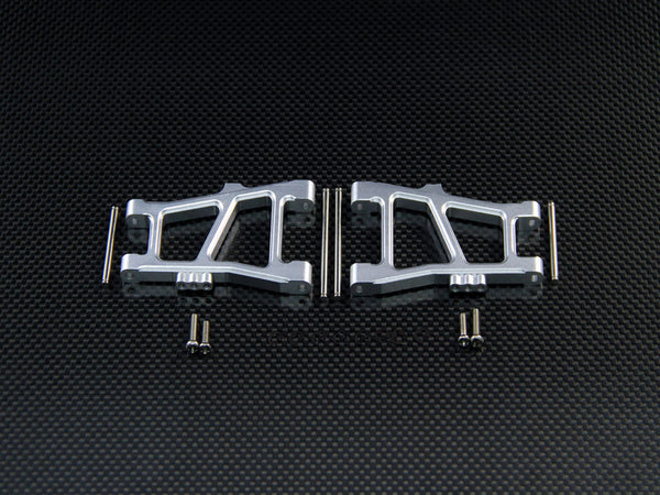 Tamiya DF-01 Aluminum Rear Suspension Arm - 1Pr Set Silver