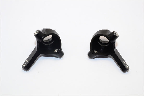 Tamiya DF-02 Aluminum Front Knuckle Arm - 1Pr Black