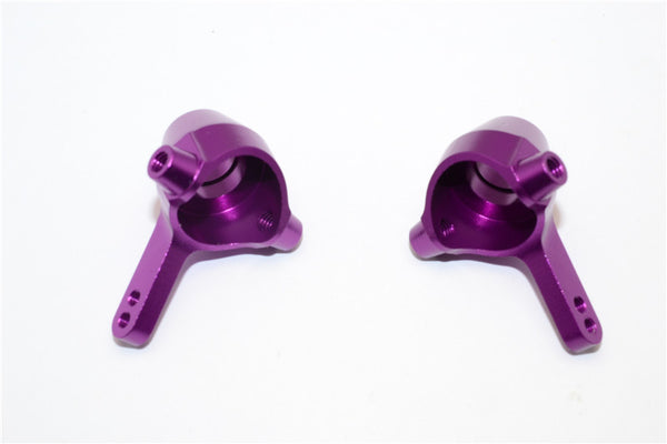 Tamiya DF-02 Aluminum Front Knuckle Arm - 1Pr Purple