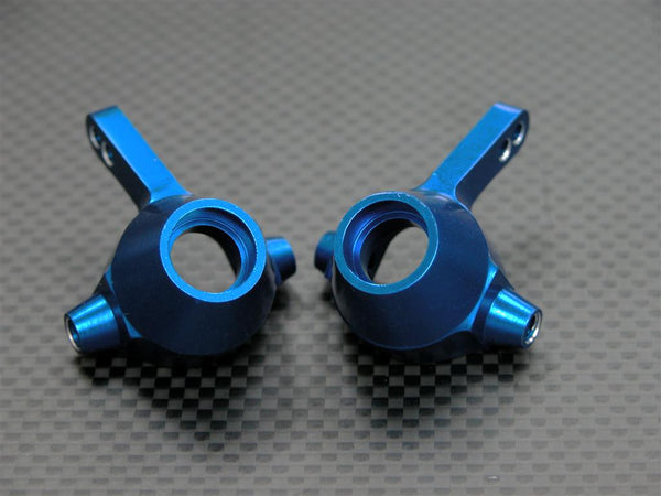 Tamiya DF-02 Aluminum Front Knuckle Arm - 1Pr Blue