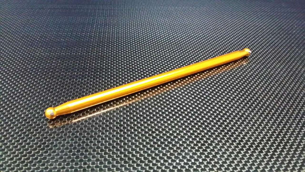 Tamiya DF-02 Aluminum Main Shaft (158mm) - 1Pc Gold