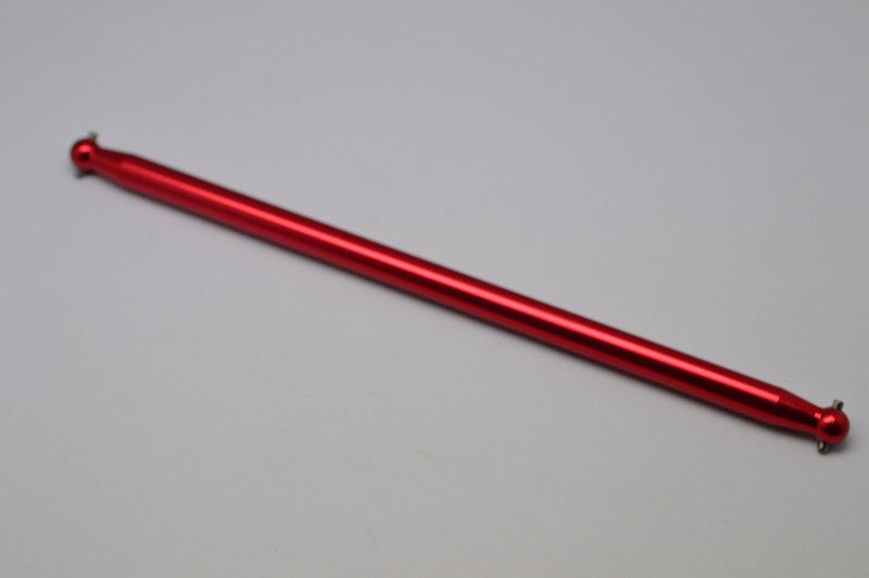 Tamiya DF-02 Aluminum Main Shaft (158mm) - 1Pc Red