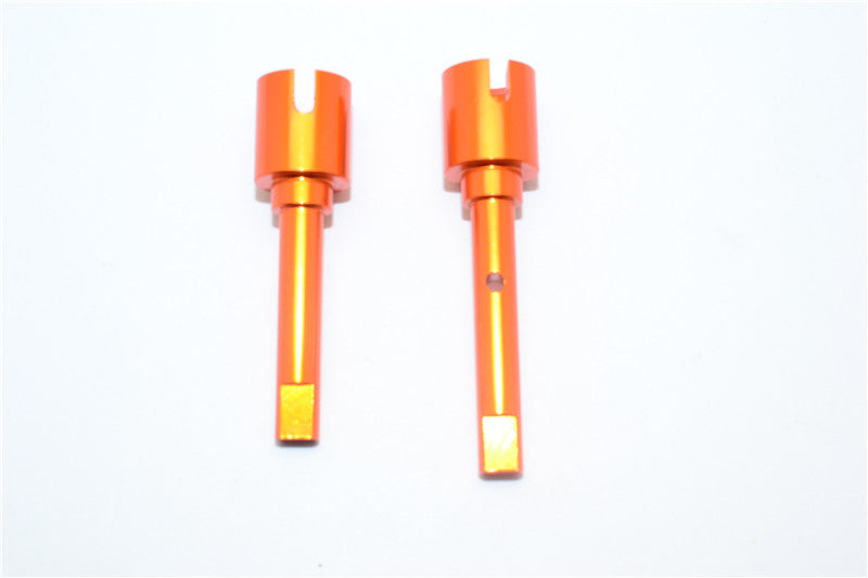 Tamiya DF-02 Aluminum Main Shaft Connectors - 1Pr Orange