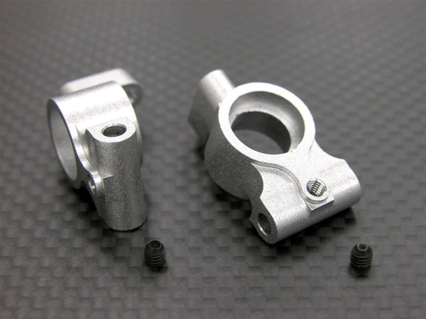 Tamiya DF-03 Aluminum Rear Knuckle Arm - 1Pr Silver