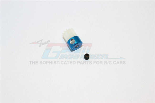 Kyosho Mini Inferno Delrin Motor Gear (12T) - 1Pc Set Blue