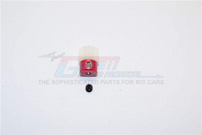 Kyosho Mini Inferno Delrin Motor Gear (15T) - 1Pc Set Red