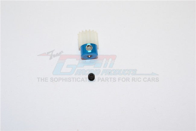 Kyosho Mini Inferno Delrin Motor Gear (16T) - 1Pc Set Blue