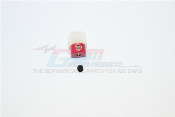 Kyosho Mini Inferno Delrin Motor Gear (16T) - 1Pc Set Red
