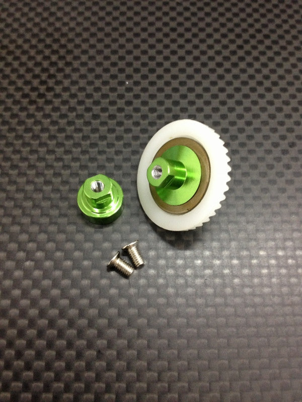Kyosho Mini Inferno Delrin Front/Rear Ball Differential With Screws - 1 Completed Set Green