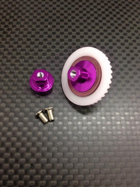 Kyosho Mini Inferno Delrin Front/Rear Ball Differential With Screws - 1 Complete Set Purple