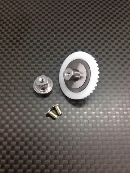 Kyosho Mini Inferno Delrin Front/Rear Ball Differential With Screws - 1 Complete Set Silver