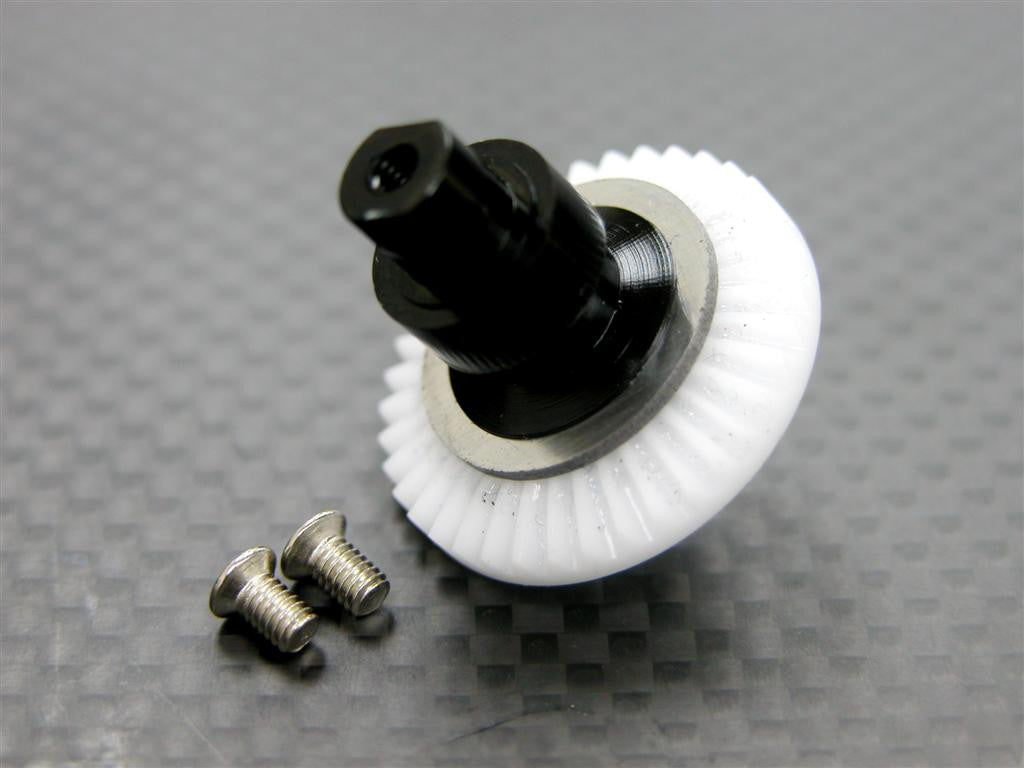 Kyosho Mini Inferno Delrin Front/Rear Ball Differential With Screws - 1 Completed Set Black