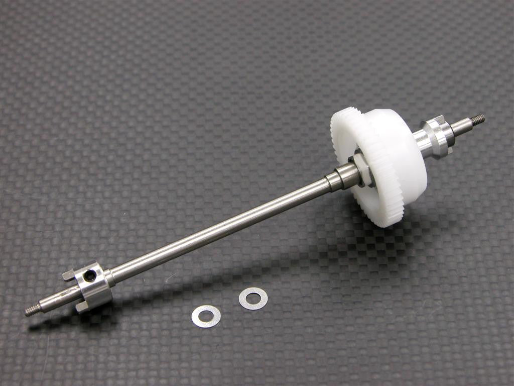 Kyosho Mini-Z Monster Delrin Ball Differential + Steel Shaft - 1/16 Ball + Aluminum Mount - 1Pc Silver