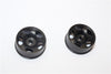 Kyosho Mini-Z AWD Delrin Front/Rear Ridge Rims (5P, 1.5mm Off Set, Width 8.5mm) - 1Pr Black
