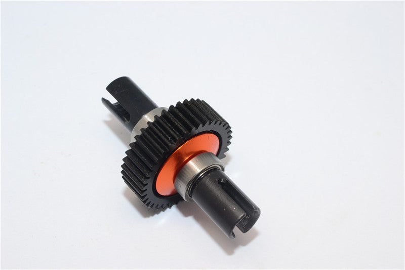 Team Losi Mini-T Steel Hub+Delrin Ball Differential Completed Set With Bearing (Special Design)- 1 Set Orange