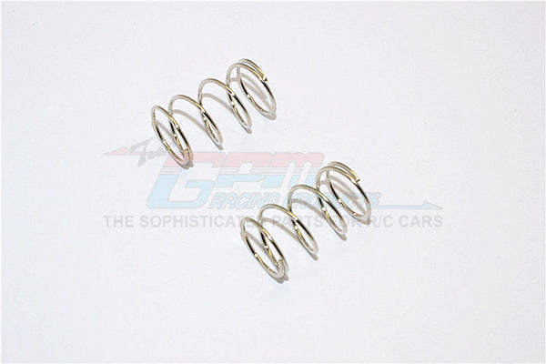 27mm Long 1.2 Coil Springs (Inner Dia. 14.2mm, Outer Dia. 16.7mm) - 1Pr Silver