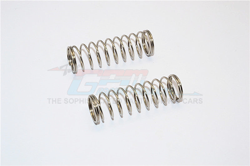 56mm Long 1.2 Coil Springs (Inner Dia. 14.2mm, Outer Dia. 16.8mm) - 1Pr Silver