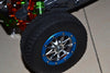 Tamiya DT-03 Aluminium Front Wheel Hex Adapter With Bearing - 2Pcs Set Black