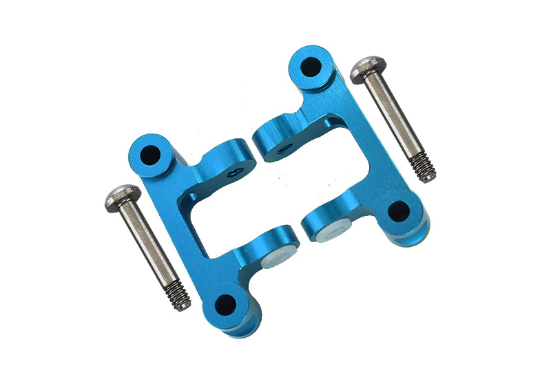 Tamiya TA02T Aluminum Front C-Hub Upgrade Set - 1 Pair, Red (Weather Resistant)