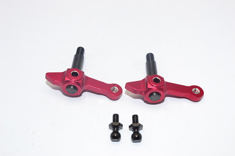 Tamiya DT-03 Aluminum Front Knuckle Arm - 1Pr Red