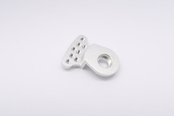 Tamiya DT-03 Aluminum Servo Saver(2.5mm Thread) - 1Pc Silver