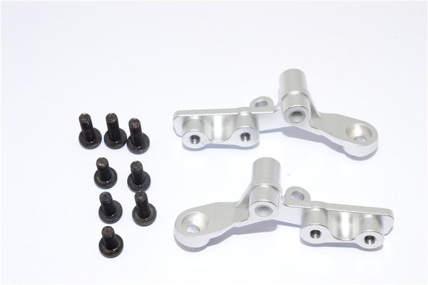 Tamiya DT-03 Aluminum Front Rocker Arm - 1Pr Set Silver