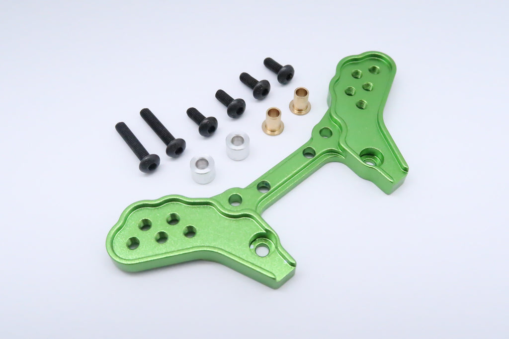 Tamiya DT-03 Aluminum Rear Shock Tower - 1Pc Green