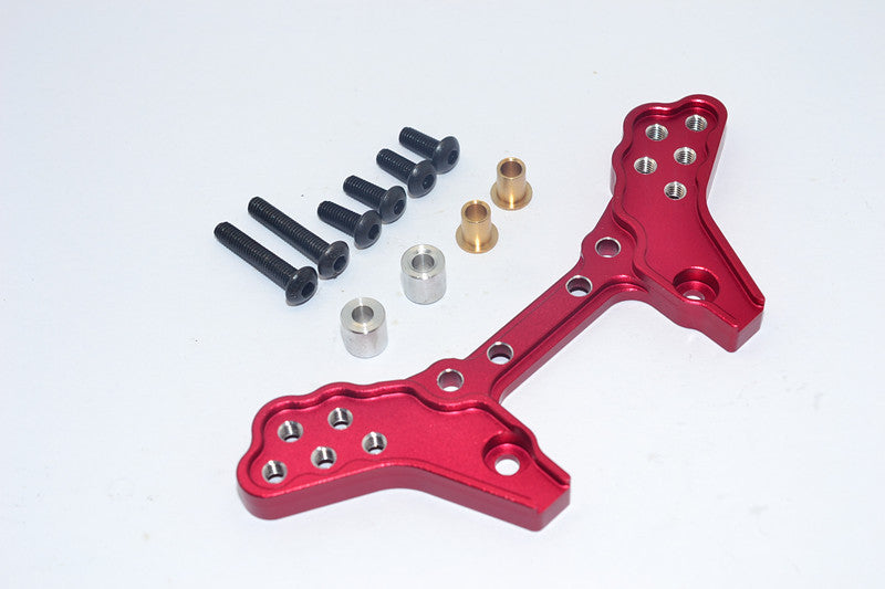 Tamiya DT-03 Aluminum Rear Shock Tower - 1Pc Red