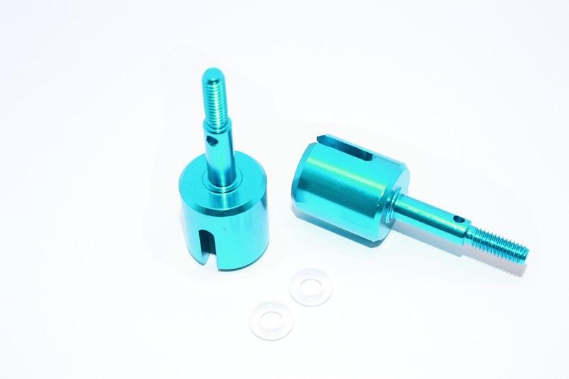 Tamiya DT-03 Aluminum Wheel Joint - 1Pr Sky Blue